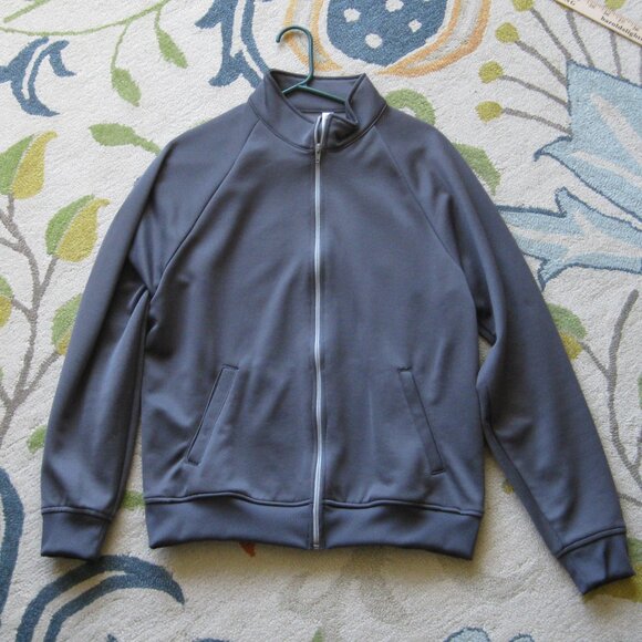 American Apparel full zip sweatshirt gray size medium - Picture 1 of 5